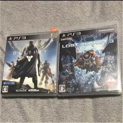 LOST PLANET3☆DESTINY☆PS3ソフト2本