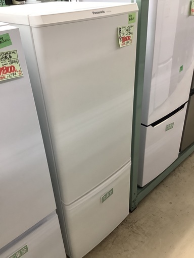 パナソニック 168L 2ドア 冷蔵庫 NR-B17BW 管C240113EK (ベストバイ 静岡県袋井市)