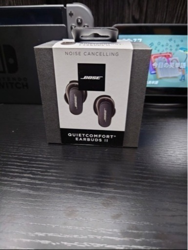 【新品未使用】メーカー1年保証付　BOSE QuietComfort ノイズキャンセリング EARBUDS Ⅱ Bluetooth