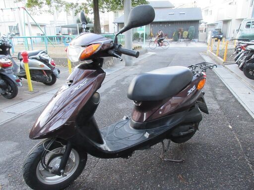 ジョグ　水冷4スト　ブラウン　オイル、バッテリー新品　ヤマハ　JOG　SA36J