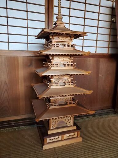 旧家蔵出し 五重塔