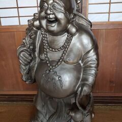 旧家蔵出し 布袋様 置物 七福神 布袋像 ご利益 金運 招福