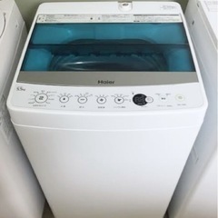 (送料無料) 2019年 極美品 5.5kg 洗濯機 シワケア ...