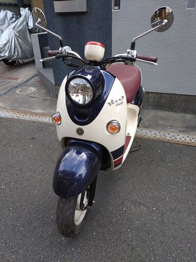 【洒落定番】ヤマハ vino-DX(SA54J)4ST-FI車 2016年式! 距離浅・人気色!
