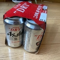 【決まりました】⭐️350ml缶ビール6本(訳あり)⭐️