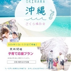 【べびふぉと撮影会】日本一早い🌸桜撮影会 in 今帰仁村さくら祭り