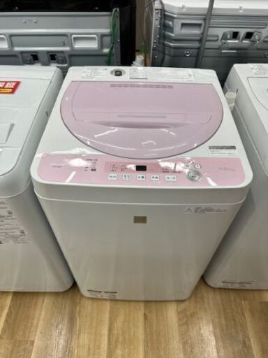 【トレファク高槻店】取りに来られる方限定！安心の6ヶ月保証！SHARP（シャープ）の5.5kg全自動洗濯機のご紹介です！