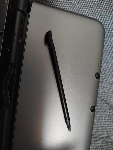 ニンテンドー3DS LL シルバー×ブラック 各付属品 ソフト SDカード付