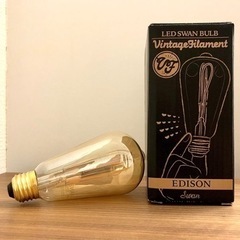 LED SWAN BULB VF EDISON LED電球