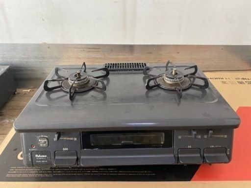 配送可能　パロマ ガステーブル 水無し片面焼き 都市ガス(12A・13A) 左強火 IC-S87K-L