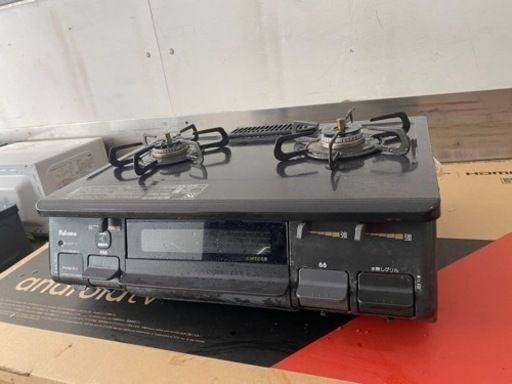 配送可能　パロマ ガスコンロ PA-N41B 【右強火力・都市ガス　専用】水なし片面焼きグリル