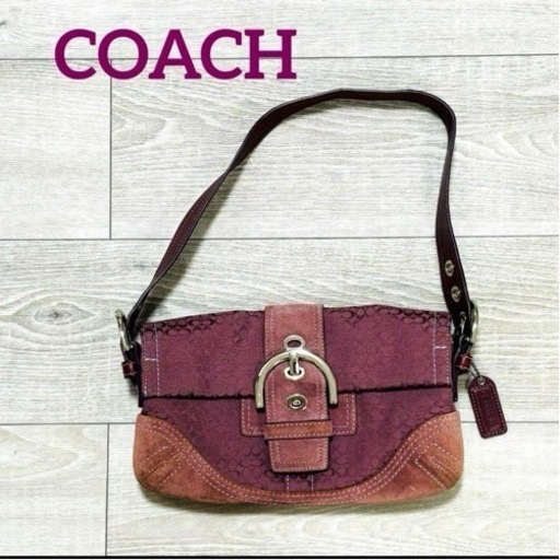 ✨COACH✨ コーチ ショルダーバッグ 3628 ボルドー ワインカラー