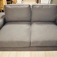 【値下げ！！】美品　IKEA  2人掛けソファー