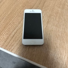 iPhone5 ソフトバンク　32G シルバー