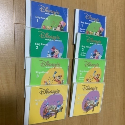 ワールド ディズニー　Sing Along セット1万円