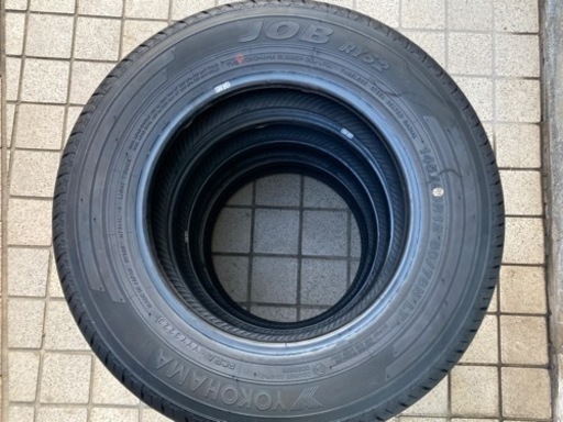 タイヤ 新車外し 145/80R12 80/78  軽トラ 箱バン