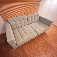 【値下げ】IKEA 2人掛けソファ