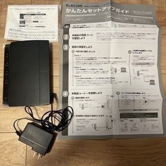 【セットアップ付き！】ELECOM  ルーター