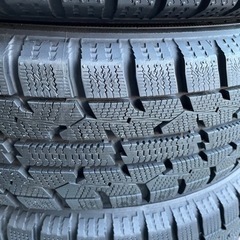 日産純正ホイール14インチ＋使用少スタッドレス155/65R14 保管袋付き