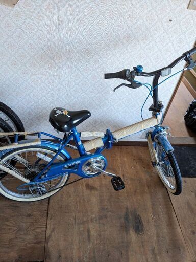 新品、ワンピース折りたたみ自転車