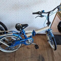 新品、ワンピース折りたたみ自転車