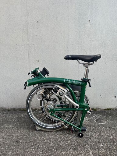 Brompton M3L BS6102-1 グリーン（輸行バッグ付き） BROMPTON