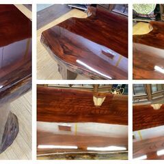 a19 一本木 無垢 一枚板 厚み８㎝ テーブル