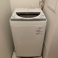 TOSHIBA 6kg 洗濯機