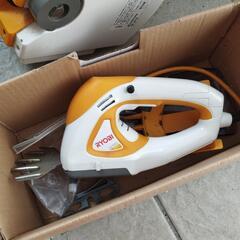 取引者決定】RYOBI 電動芝刈り機 LM-2810 バリカン AB-1120 セット