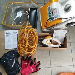 取引者決定】RYOBI 電動芝刈り機 LM-2810 バリカン AB-1120 セット