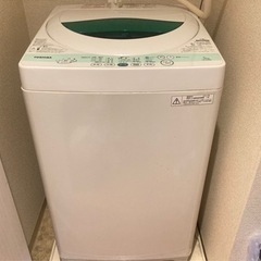 洗濯機　TOSHIBA AW-505