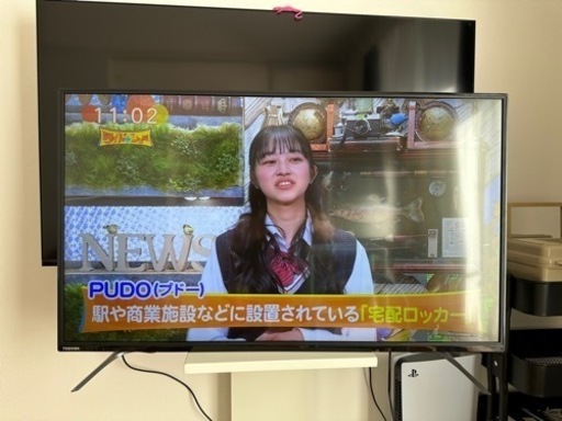 売却済　TOSHBA REGZA 4K 43インチ