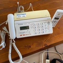 Fax付き電話機