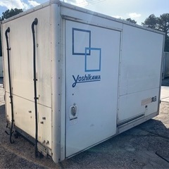 ♪千葉BD72♪物置♪コンテナ♪手頃♪床はステン♪アルミ冷蔵箱♪