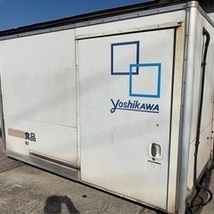 No.827 保冷バン 2ｔ 車  アルミ 箱 バイク 倉庫 トラック コンテナ 米 保管庫 物置 DIY