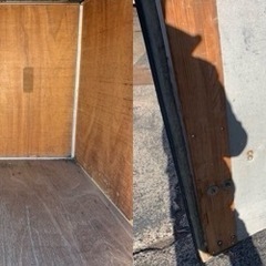 No.828 アルミバン 2ｔ 車 アルミ 箱 バイク 倉庫 トラック コンテナ 米 保管庫 物置 DIY