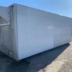 No.829 保冷バン 4ｔ 車  アルミ 箱 バイク 倉庫 トラック コンテナ 米 保管庫 物置 DIY