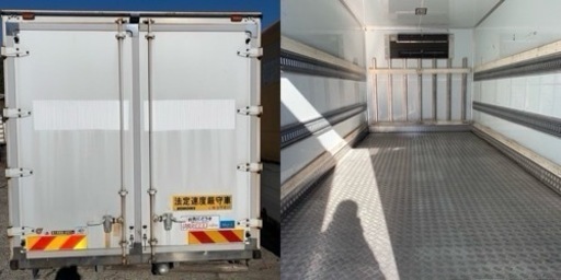 No.870 保冷バン 4t アルミ 箱 バイク 倉庫 トラック コンテナ 米 保管