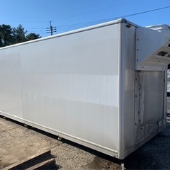 No.829 保冷バン 4ｔ 車  アルミ 箱 バイク 倉庫 トラック コンテナ 米 保管庫 物置 DIY