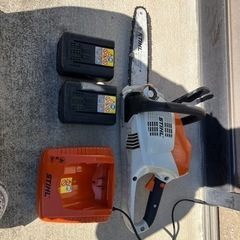 STIHL バッテリー　チェンソー