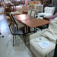 カリモク ダイニング5点セット ダイニングセット 椅子4脚付き【モノ市場東海店】141