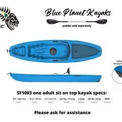 商談中　1人用　カヤック新品に近い