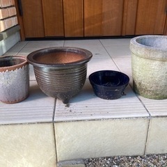 植木鉢　陶器製