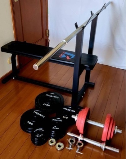 ベンチプレス　筋トレ器具