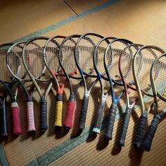 公式テニスラケット12本(一本ガットなし)