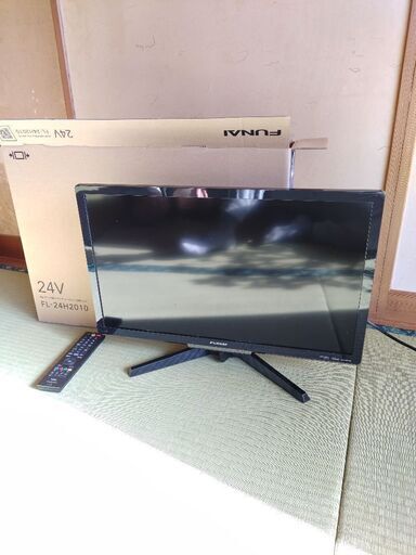 フナイ、液晶テレビ、24型、FUNAI FL-24H2010、箱もあります