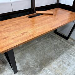 【ほぼ未使用】KANADEMONO ラバーウッド ブラウン 配線トレー付き②