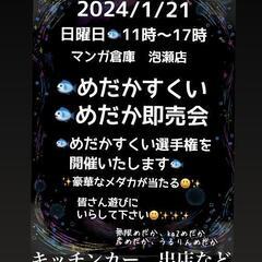 メダカすくい＆めだか即売会【セール】開催！😄