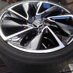 シトロエンDS4《純正》19インチ８J　中古タイヤ・ホイール4本【引取限定】