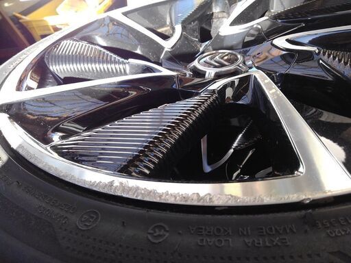 シトロエンDS4《純正》19インチ8J中古タイヤ・ホイール4本【引取限定  